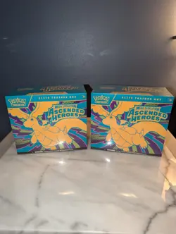 Pokemon Ascended Heroes ETB Bundle (2 ETBs) *SEALED/BRANDNEW* FAST SHIPPING - Image 1
