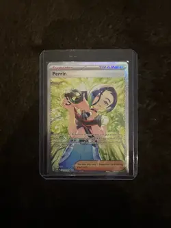 Pokemon Perrin 220/167 - Twilight Masquerade Trainer SIR EXTREMELY MINT NM+ - Image 1