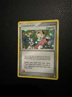COPYCAT 83/109 TEAM ROCKET RETURNS REVERSE HOLO POKEMON Played - Image 1