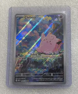 Clefairy 094/088 (IR) Pokemon Perfect Order Full Art Illustration Rare Lot Of 2 - Image 3