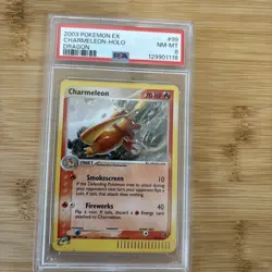2003 Pokemon EX Charmeleon-Holo Dragon Secret Rare PSA 8 NM-MT 99/97 - Image 4