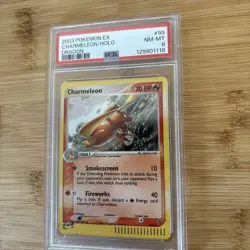 2003 Pokemon EX Charmeleon-Holo Dragon Secret Rare PSA 8 NM-MT 99/97 - Image 5