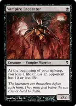 Vampire Lacerator LP, English MTG Zendikar - Image 1
