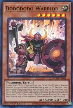 Dodododo Warrior - UR - DUAD-EN004 - 1st Ed - YuGiOh - Image 1