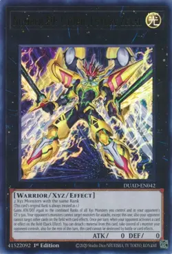 Number F0: Utopic Future Zexal - UR - DUAD-EN042 - 1st Ed - YuGiOh - Image 1