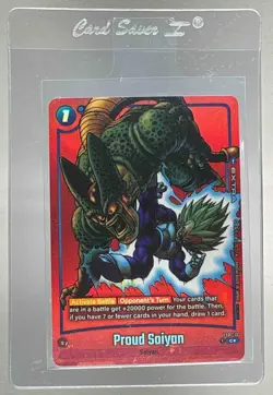Proud Saiyan 2025 Dragon Ball Super Fusion World Limited Manga Promo FS07-12 (B) - Image 1