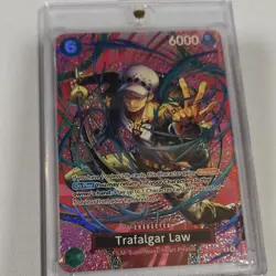 Trafalgar Law OP13-031 FILM/Supernovas/Heart Pirates SP Foil 6000 Blocker - Image 1