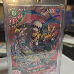 Trafalgar Law OP13-031 FILM/Supernovas/Heart Pirates SP Foil 6000 Blocker - Image 2