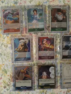 One Piece TCG Japanese Lot ×13 Foils & Pirate Foils Only (No Duplicates) - Image 2
