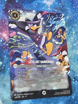 Let's Get Dangerous 240/204 Enchanted Disney Lorcana Winterspell EN - 11 - Image 2