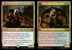 Ulrich of the Krallenhorde // Ulrich, Uncontested Alpha LP, English MTG Eldritch 412897559439 - Image 1