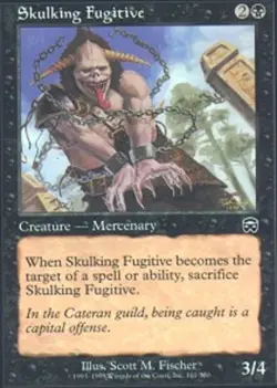 Skulking Fugitive NM, English MTG Mercadian Masques - Image 1