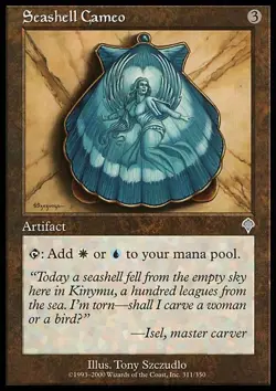 Seashell Cameo - Foil PL/MP, English MTG Invasion - Image 1