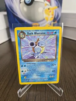 Pokemon TCG Dark Blastoise Legendary Collection Non-Holo Rare 4/110 HP - Image 1