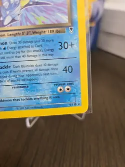 Pokemon TCG Dark Blastoise Legendary Collection Non-Holo Rare 4/110 HP - Image 5