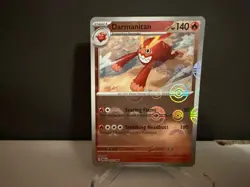 2025 Pokemon Darmanitan 014 S&V Black Bolt Poke Ball Reverse Holo U Card NM+ - Image 1