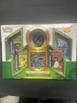 Pokemon TCG Venusaur EX Box 20th Anniversary Red & Blue Collection - SEALED! - Image 1