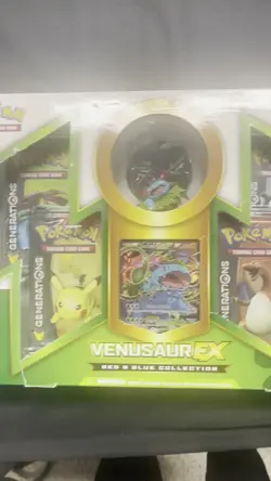 Pokemon TCG Venusaur EX Box 20th Anniversary Red & Blue Collection - SEALED! - Image 2