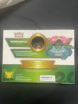 Pokemon TCG Venusaur EX Box 20th Anniversary Red & Blue Collection - SEALED! - Image 4