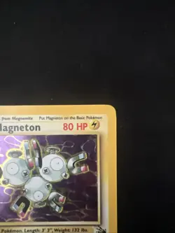 MP Magneton 11/62 Pokemon Fossil Holo Rare Moderately Played - Image 3