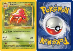 Parasect 55/130 Uncommon Base Set 2 Pokemon LP - Image 3