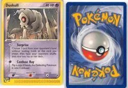 Duskull 61/100 Common Sandstorm Pokemon MP - Image 3