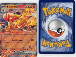 Blaziken ex 024/159 Double Rare Journey Together Pokemon NM - Image 3