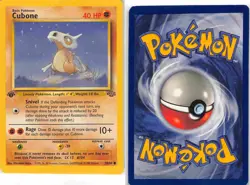 Cubone 50/64 Common Jungle Pokemon MP - Image 3
