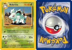 Nidorina 53/130 Uncommon Base Set 2 Pokemon LP - Image 3