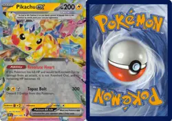 Pikachu ex 057/191 Double Rare Surging Sparks Pokemon NM - Image 3