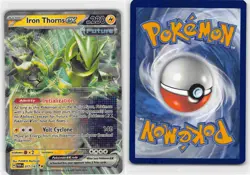Iron Thorns ex 077/167 Double Rare Twilight Masquerade Pokemon NM - Image 3