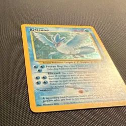 Pokemon Articuno Fossil Unlimited Holo Rare English 2/62 1999 Card - Image 3
