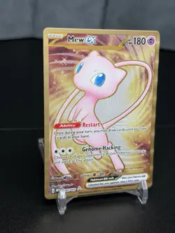 Mew Ex Gold Metal Promo - Pokemon TCG Scarlet & Violet 151 205/165 English - NM - Image 2