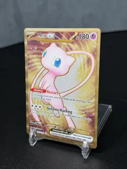 Mew Ex Gold Metal Promo - Pokemon TCG Scarlet & Violet 151 205/165 English - NM - Image 3