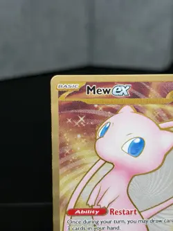 Mew Ex Gold Metal Promo - Pokemon TCG Scarlet & Violet 151 205/165 English - NM - Image 4