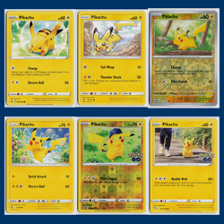 6x Pikachu Lot 65 Sword Shield Pokemon Cards Collection Set Deck Building TCG - Image 1