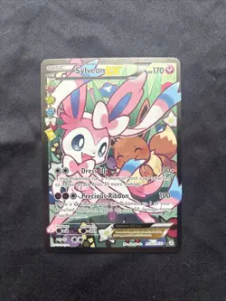 Pokemon TCG Sylveon EX Full Art RC32-32 Generations Radiant Collection Rare - Image 1