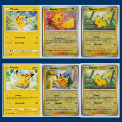 6x Pikachu Lot 19 Sun Moon Hidden Fates Pokemon Cards Collection Set TCG - Image 1