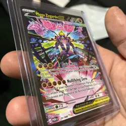 Mega Zygarde EX Full Art Holo Pokemon Card 120/088 310 HP 200 Attack - Image 2
