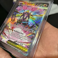Mega Zygarde EX Full Art Holo Pokemon Card 120/088 310 HP 200 Attack - Image 3