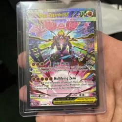 Mega Zygarde EX Full Art Holo Pokemon Card 120/088 310 HP 200 Attack - Image 4