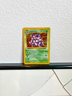 Nidoking 1999 Pokemon Base Set Shadowless Nidoking Holo 11/102 - Image 1