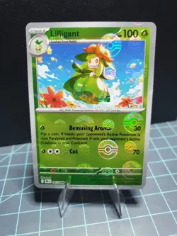 Pokemon TCG Lilligant (Poke Ball Pattern) 007/086 Sv: Black Bolt Reverse Holo - Image 1