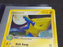 Manectric 8/100 - Crystal Guardians Stamped Reverse Holo Pokemon TCG LP - Image 2