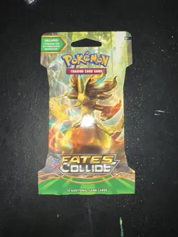 XY Fates Collide Sleeved Booster Pack - New/Sealed - Pokemon (Delphox) 820650801143 - Image 1