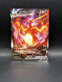 Pokemon Charizard VMAX Sword & Shield SWSH261 Holo Black Star Promo - Image 1