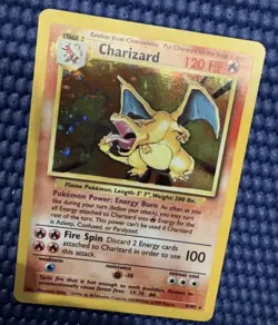 Pokemon Charizard 1999 Base Set Holo - Excellent RARE 4/102 - Image 1