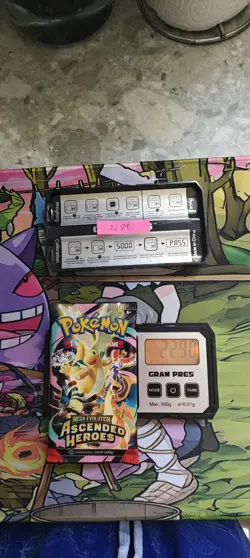 🎊HEAVY! 22.89g 🌟🌟🌟Pokemon TCG Ascended Heroes🌟🌟Booster Pack (SEALED)🍀 - Image 1