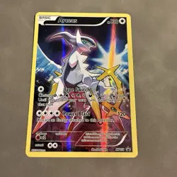 Pokemon TCG Arceus XY116 Full Art Mythical Collection Black Star Promo Holo NM - Image 1