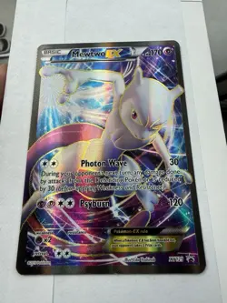 Pokemon Mewtwo EX Full Art Holo Promo XY125 2016 - MP - Image 3